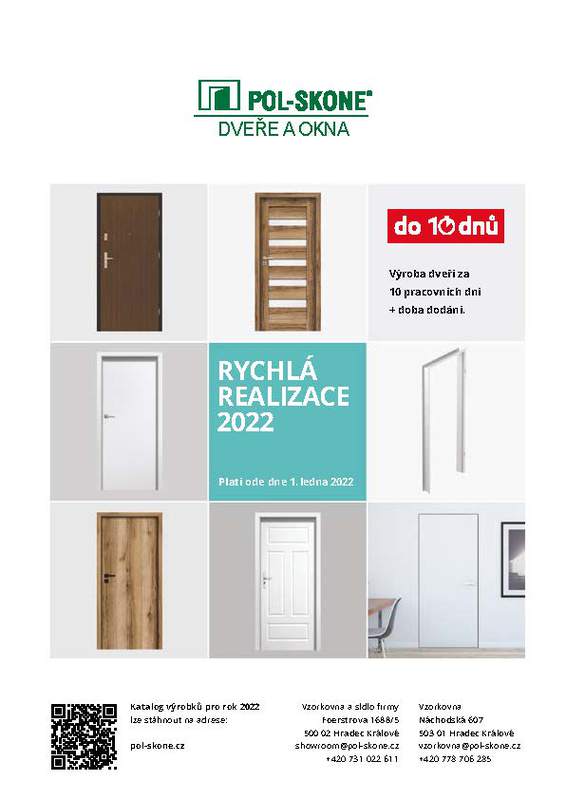 Katalog Polskone Rychle interierove dvere