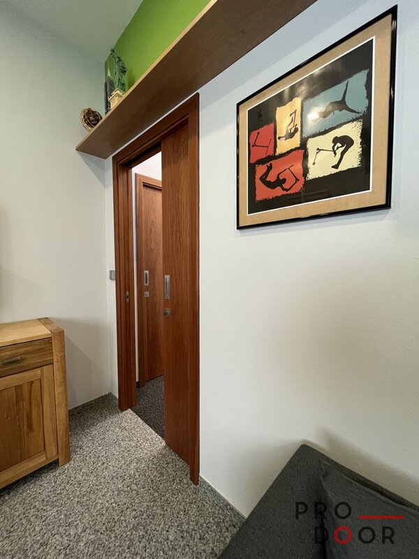 Posuvné dveře dýha třešeň