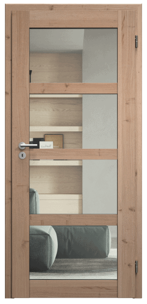 dveře Sapeli Kubika prosklené ()