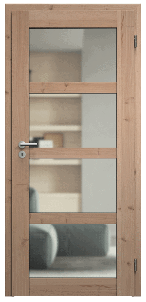 dveře Sapeli Kubika prosklené ()
