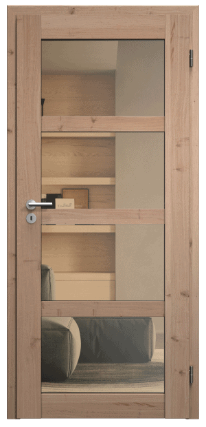 dveře Sapeli Kubika prosklené ()